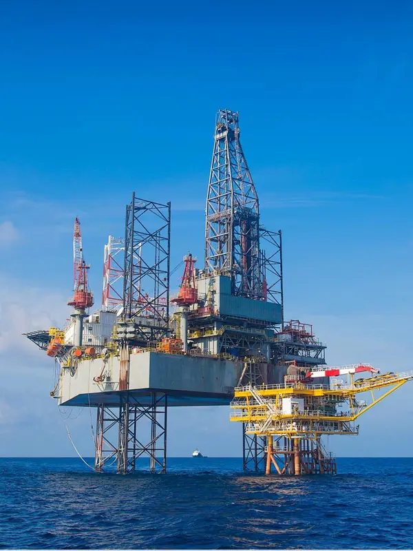 Извличане на морско масло и газ